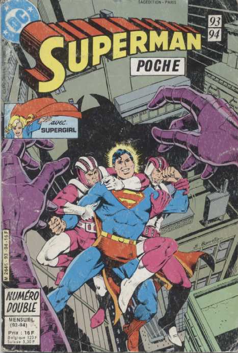 Scan de la Couverture Superman Poche n 93